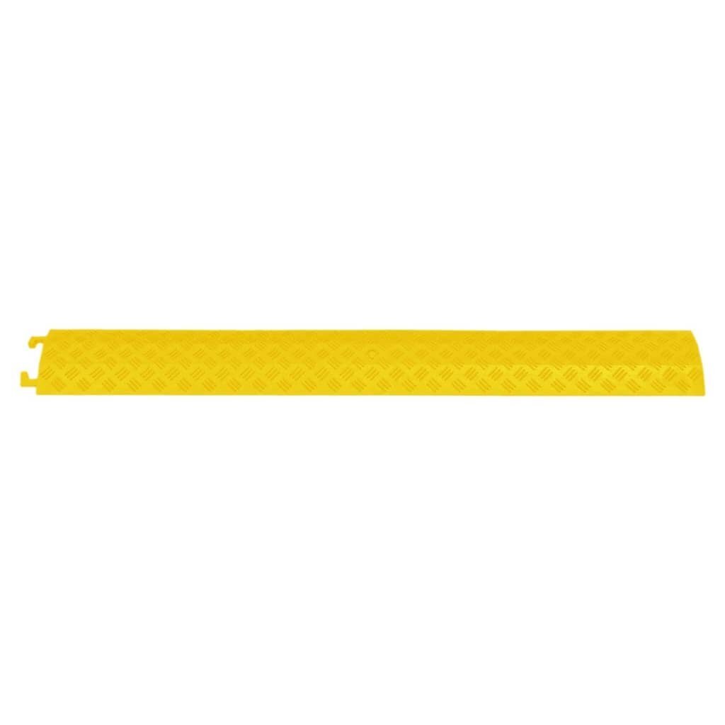 vidaXL vadu aizsargi, 2 gab., 98,5 cm, dzelteni цена и информация | Kabeļi un vadi | 220.lv