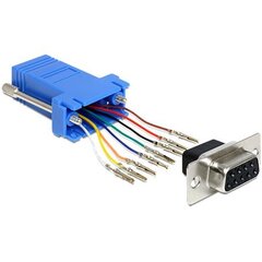 Delock, DB9/RJ-45 цена и информация | Кабели и провода | 220.lv