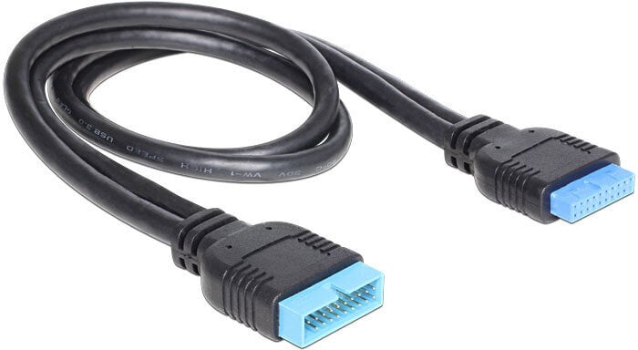 Delock USB 3.0 19Pin IDC20 – IDC20, 45 cm цена и информация | Kabeļi un vadi | 220.lv