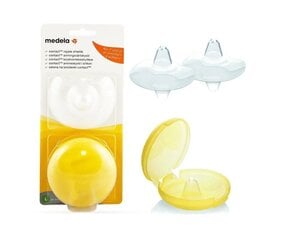 Накладки на соски Medela, размер L, 2 шт. цена и информация | Medela Для ухода за младенцем | 220.lv