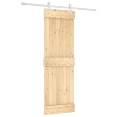 Bīdāmās durvis vidaXL 70x210 cm цена и информация | Межкомнатные двери | 220.lv