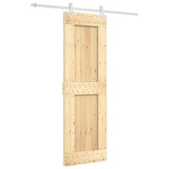 Bīdāmās durvis vidaXL 70x210 cm, цена и информация | Межкомнатные двери | 220.lv