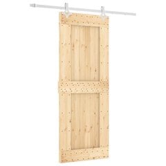 Bīdāmās durvis vidaXL 80x210 cm цена и информация | Межкомнатные двери | 220.lv