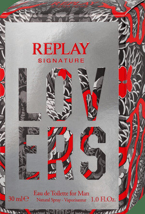 Replay Signature Lovers Man - EDT cena un informācija | Vīriešu smaržas | 220.lv