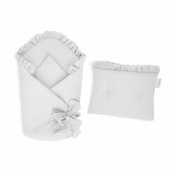 Конверт для новорожденных Belisima Muslin 0946, серый цвет цена и информация | Детские подушки, конверты, спальники | 220.lv
