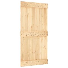 Bīdāmās durvis vidaXL 100x210 cm цена и информация | Межкомнатные двери | 220.lv