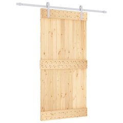 Bīdāmās durvis vidaXL 100x210 cm цена и информация | Межкомнатные двери | 220.lv