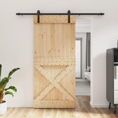 Bīdāmās durvis vidaXL 95x210 cm цена и информация | Внутренние двери | 220.lv