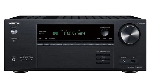 7.2 AV uztvērējs Onkyo TXNR6100 melns cena un informācija | Mājas kinozāles | 220.lv