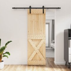 Bīdāmās durvis vidaXL 70x210 cm цена и информация | Межкомнатные двери | 220.lv