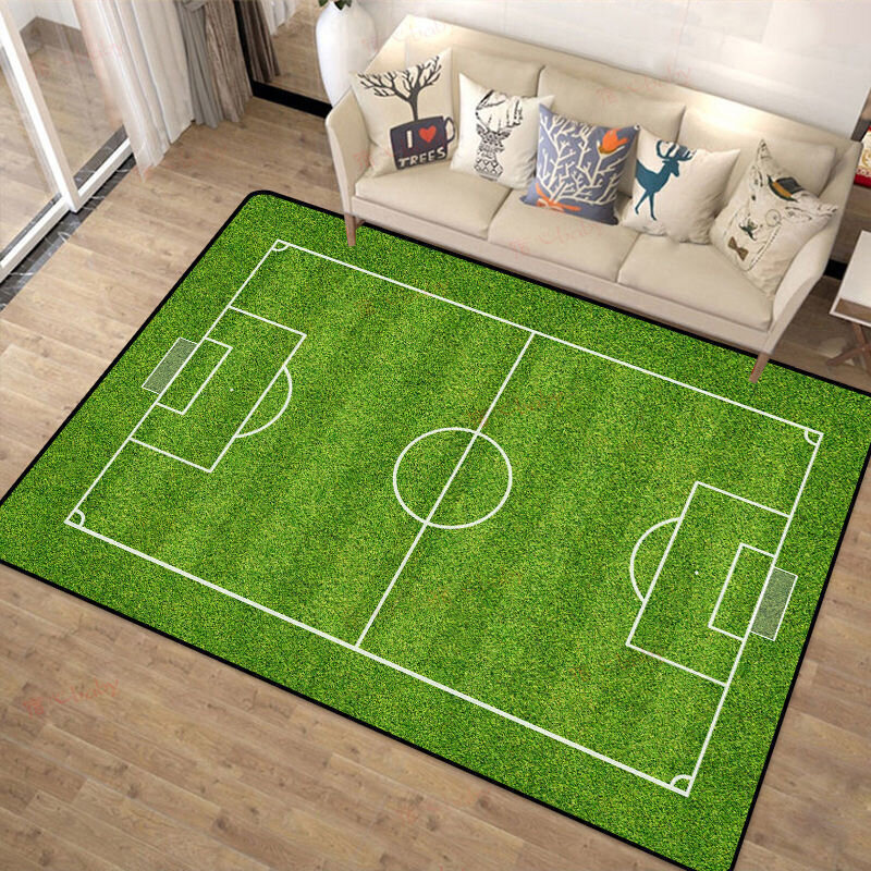 Paklājs "futbola laukums", 120x160 cm cena un informācija | Paklāji | 220.lv