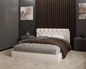 Кровать Queen, 140x200см, Белый цена и информация | Кровати | 220.lv