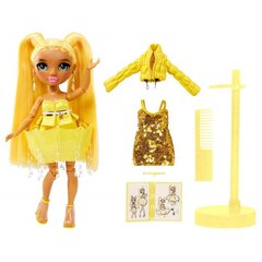 Lelle Rainbow High Fantastic Fashion Doll Sunny Yellow cena un informācija | Rotaļlietas meitenēm | 220.lv