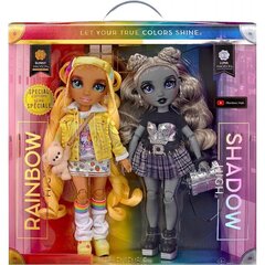 Lelles Rainbow High 2-Pack Sunny & Luna cena un informācija | Rotaļlietas meitenēm | 220.lv