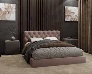 Кровать QUEEN + Sapnas 2 XL, 120x200см, коричневый цена и информация | Кровати | 220.lv