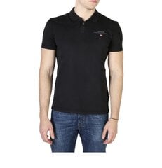 Рубашка-поло для мужчин Napapijr polo, чёрная цена и информация | Мужские футболки | 220.lv