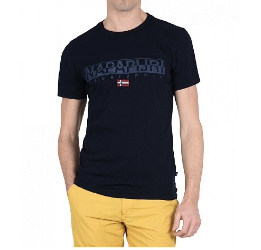 T-krekls Napapijri cena un informācija | Vīriešu T-krekli | 220.lv