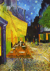 Puzle Vincents Van Gogs: Kafejnīcas terase naktī, 1000 d. cena un informācija | Puzles, 3D puzles | 220.lv