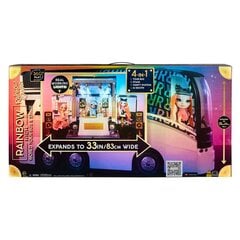 Кукольный автобус Rainbow High Rainbow Vision World Tour Bus & Stage цена и информация | Игрушки для девочек | 220.lv