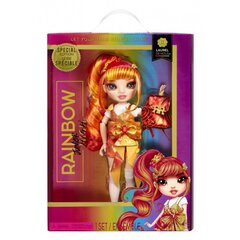 Lelle Rainbow High Junior High Special Edition Doll Laurel De'Vious Orange cena un informācija | Rotaļlietas meitenēm | 220.lv