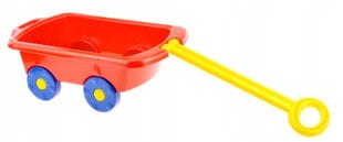 Тележка с ручкой, цвет: красный цена и информация | Игрушки для малышей | 220.lv