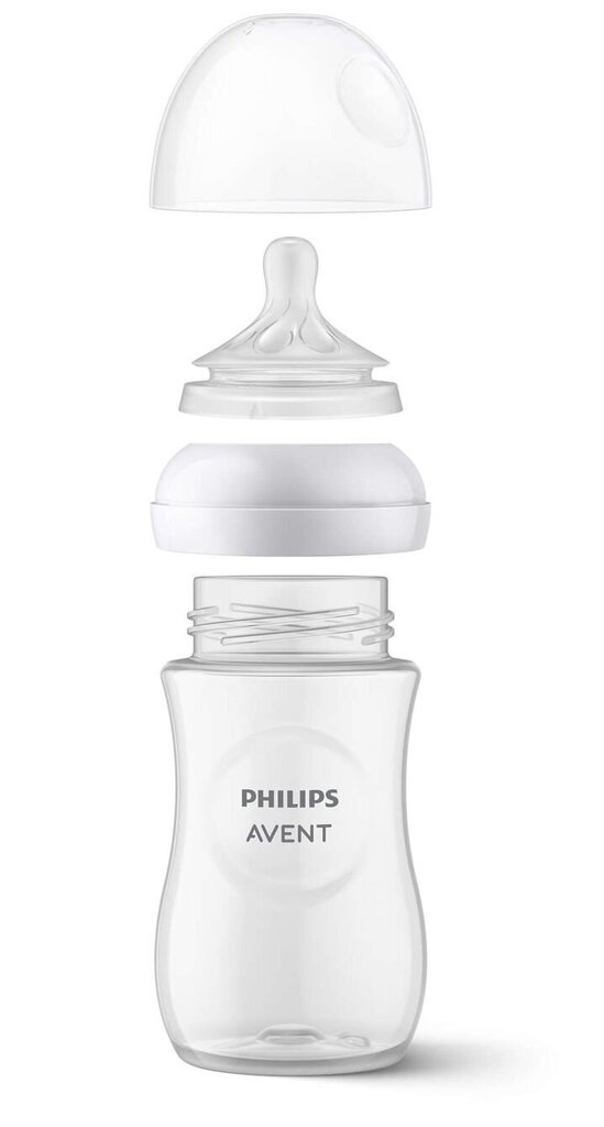 Pudeles ar knupīšiem Philips Avent Responsive SCD837/11, 0 mēn+ cena un informācija | Bērnu pudelītes un to aksesuāri | 220.lv