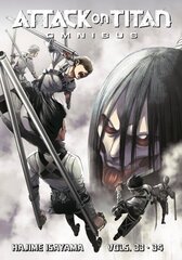 Attack on Titan Omnibus 12 (Vol. 33-34) цена и информация | Фантастика, фэнтези | 220.lv