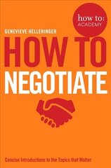 How To Negotiate cena un informācija | Ekonomikas grāmatas | 220.lv