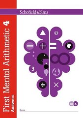 First Mental Arithmetic Answer Book 4, Bk. 4 Answers цена и информация | Книги для подростков и молодежи | 220.lv