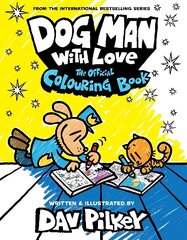 Dog Man With Love: The Official Colouring Book цена и информация | Книги для малышей | 220.lv