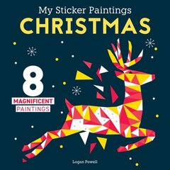 My Sticker Paintings: Christmas: 8 Magnificent Paintings цена и информация | Книги для малышей | 220.lv