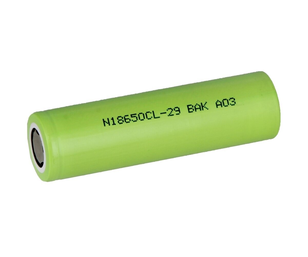 Akumulators BAK N18650CL 2900mAh - 8.25A цена и информация | Baterijas | 220.lv