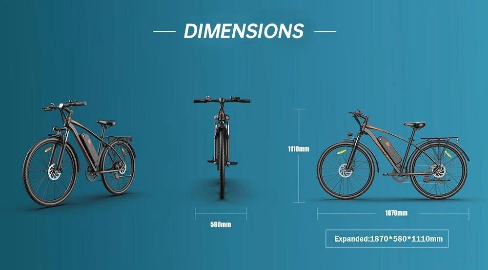 Elektriskais velosipēds KuKirin V3, 27,5", melns, 350W, 15Ah cena un informācija | Elektrovelosipēdi | 220.lv