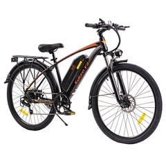 Электровелосипед KuKirin V3, 27.5", черный, 350Вт, 15Ач цена и информация | Электровелосипеды | 220.lv