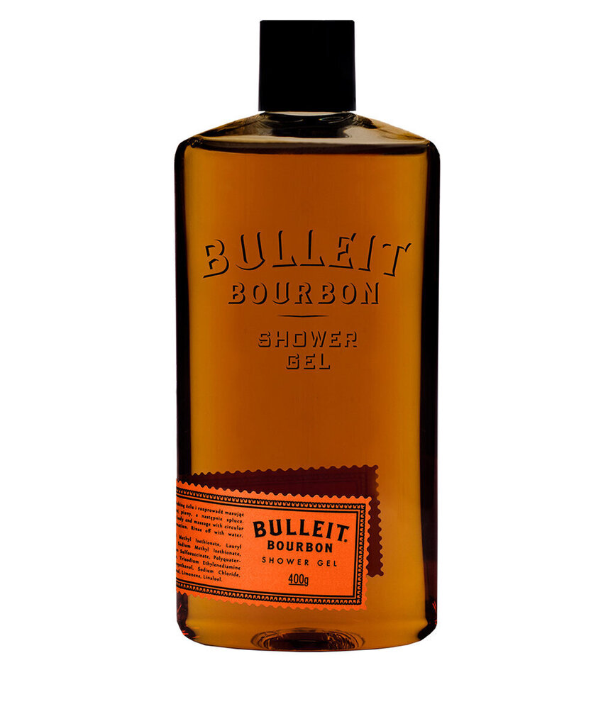 Dušas želeja Pan Drwal x Bulleit Bourbon, 400 ml cena un informācija | Dušas želejas, eļļas | 220.lv