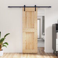 Bīdāmās durvis vidaXL 70x210 cm цена и информация | Внутренние двери | 220.lv