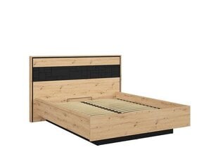 Кровать для спальни BRW Pont, 160x200 см, коричневый цвет цена и информация | Кровати | 220.lv