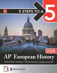 5 Steps to a 5: AP European History 2024 cena un informācija | Vēstures grāmatas | 220.lv