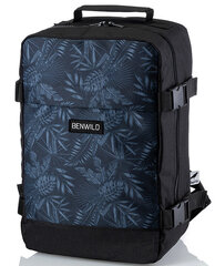 Rokas bagāžas soma Benwild Jungle, zila цена и информация | Чемоданы, дорожные сумки | 220.lv