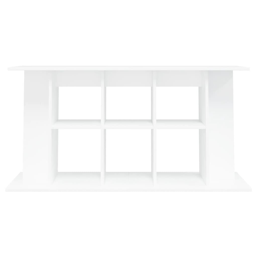 Akvārija statīvs vidaXL, 120x40x60 cm, balts cena un informācija | Akvāriji un aprīkojums | 220.lv