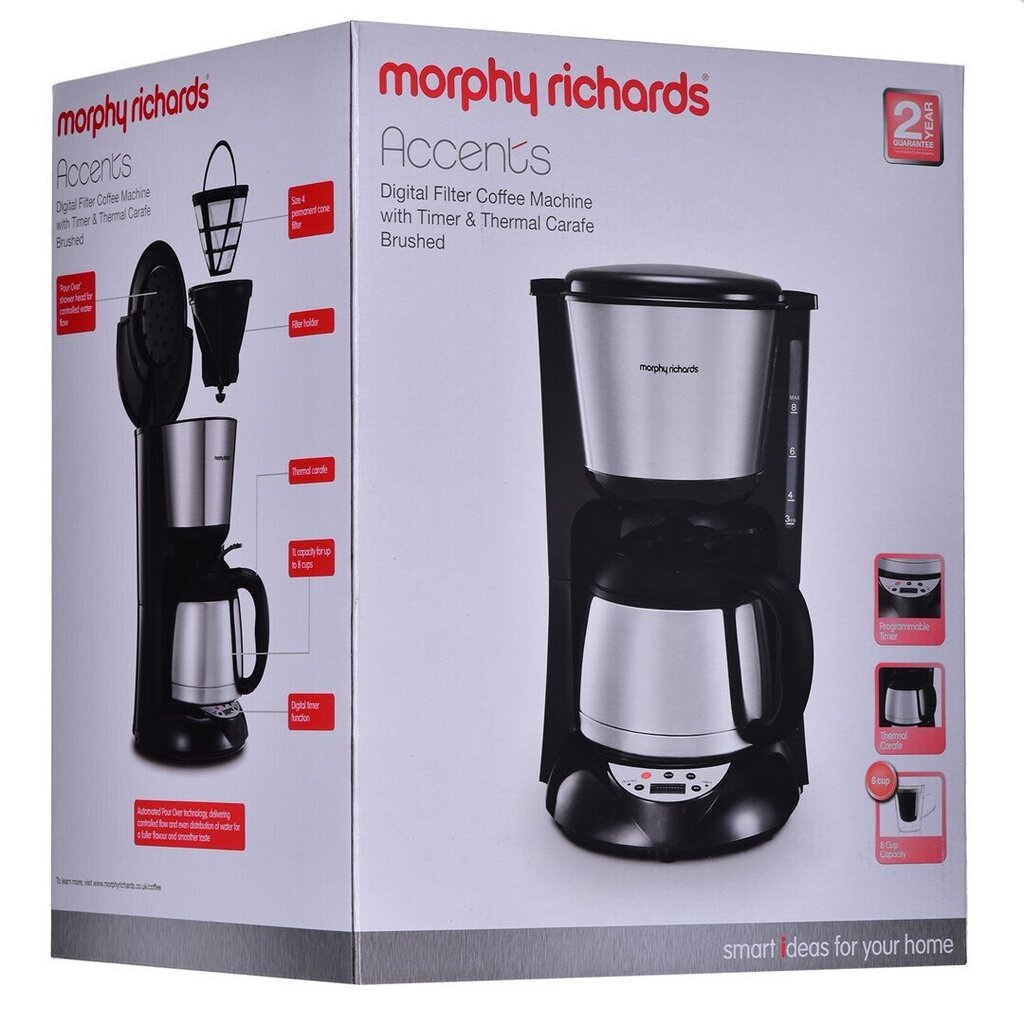 Morphy Richards 162771EE cena un informācija | Kafijas automāti | 220.lv