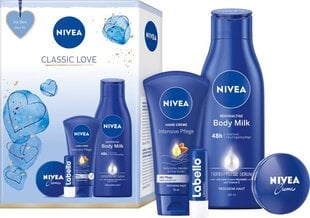 NIVEA Classic Love dāvanu komplekts cena un informācija | Dušas želejas, eļļas | 220.lv