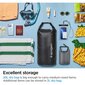 Ūdensnecaurlaidīga soma A630, melna, 2 gab. cena un informācija | Sporta somas un mugursomas | 220.lv