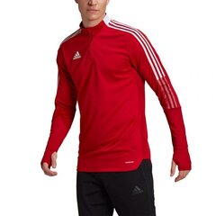 Adidas džemperis vīriešiem Tiro 21 Training Top GH7303, sarkans cena un informācija | Vīriešu jakas | 220.lv