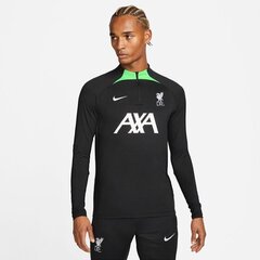 Nike vīriešu džemperis Liverpool FC strike Drill Top M DX3106-014, melns цена и информация | Мужские толстовки | 220.lv
