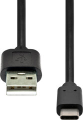 Fujtech, USB-C/USB-A, 3 m cena un informācija | Kabeļi un vadi | 220.lv
