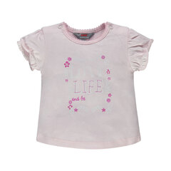 T-krekls ar īsām piedurknēm meitenēm, dažādu krāsu cena un informācija | Krekli jaundzimušajiem | 220.lv