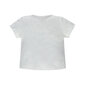 T-krekls ar īsām piedurknēm meitenēm, balts цена и информация | Krekli jaundzimušajiem | 220.lv