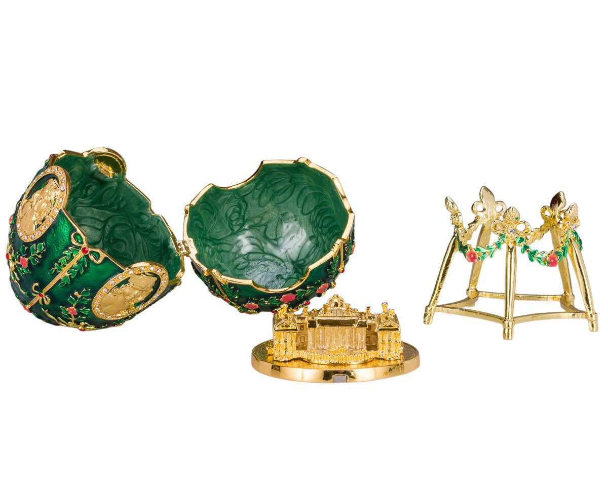 Aleksandra pils Faberge stila ola, Danila-Souvenirs цена и информация | Citas oriģinālas dāvanas | 220.lv