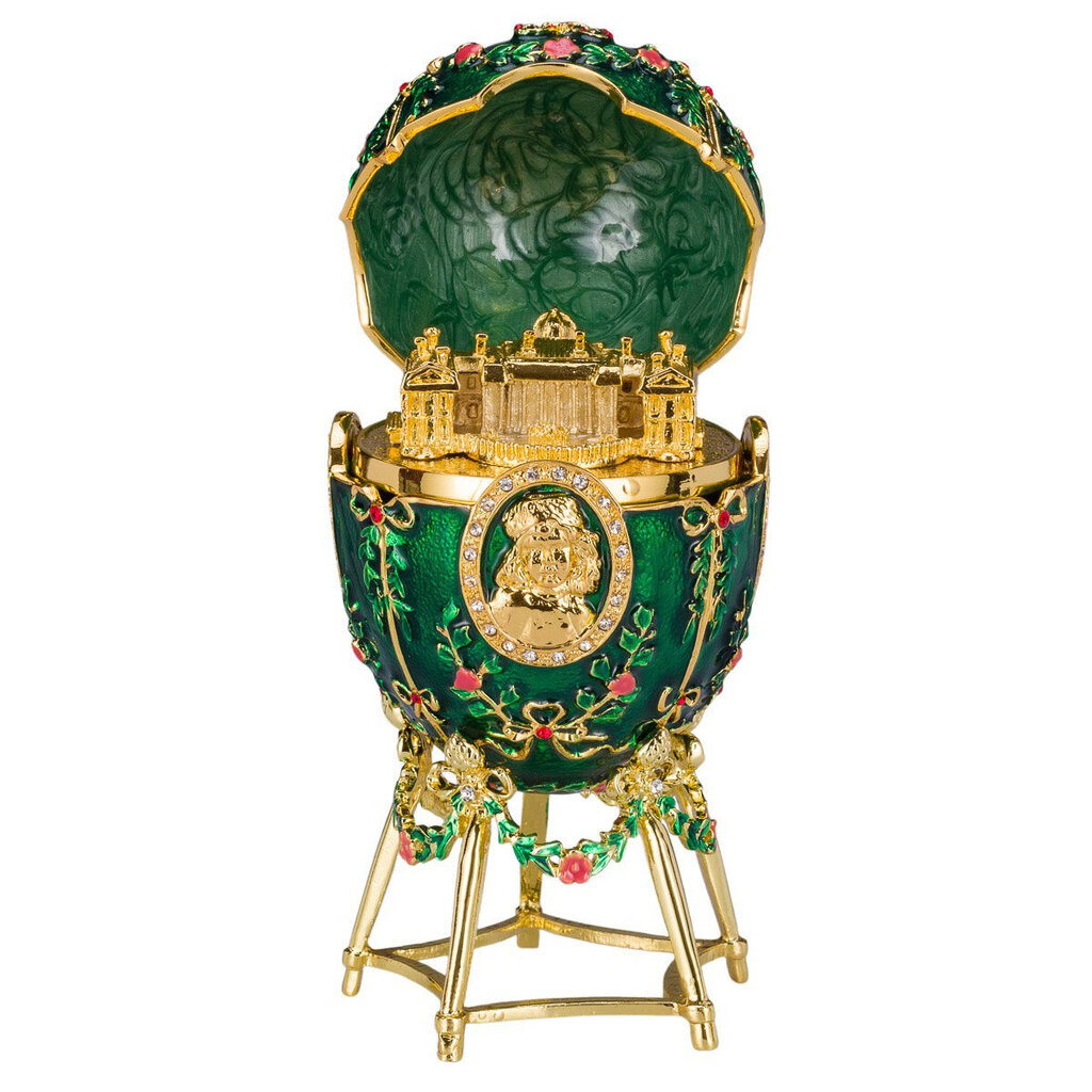 Aleksandra pils Faberge stila ola, Danila-Souvenirs cena un informācija | Citas oriģinālas dāvanas | 220.lv